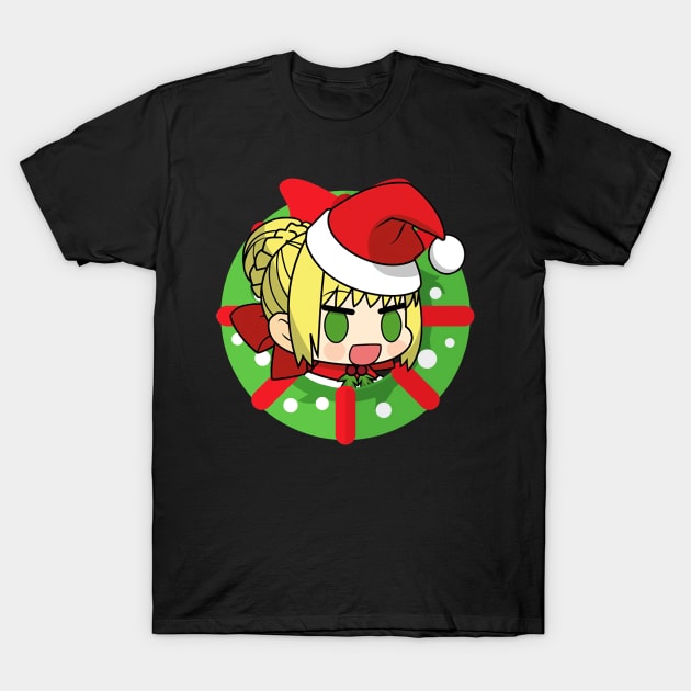 Padoru Pattern T-Shirt by Shiromaru